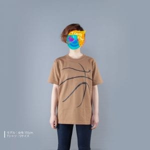 バスケットボールTシャツ女性モデル正面