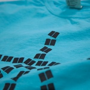 本　プリント　ユニセックス　Tシャツ シルクスクリーン印刷 拡大