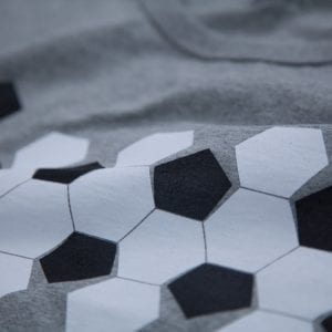 サッカーボールの展開図 ７分袖tシャツ Tcollector