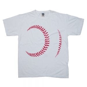 野球のボールTシャツ