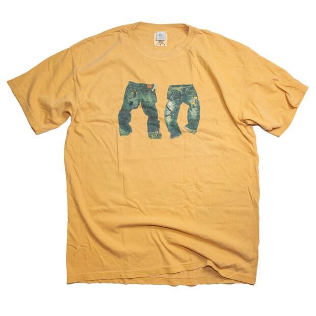 汚れたデニム DustJEAN Tシャツ