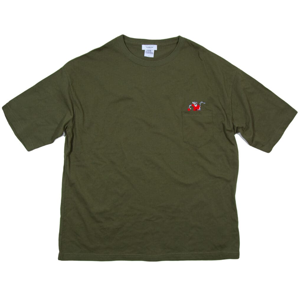 卓球のワオキツネザルTシャツ